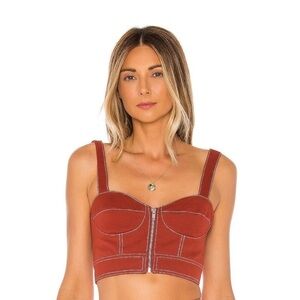 Tularosa Rust Crop Top